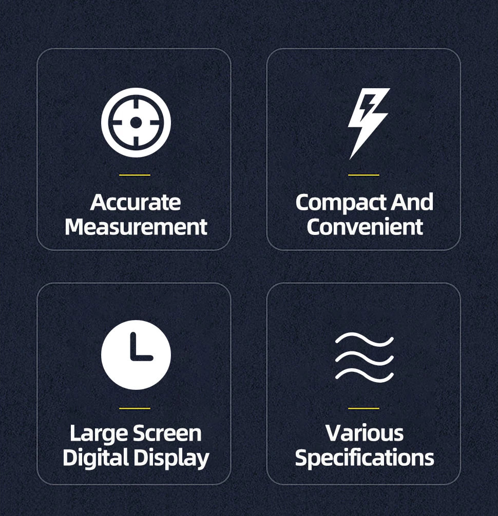 Digital Thickness Gauge Measuring Tools Electronic Thickness Meter Measure Thickness Of Paper Cloth Thin Metal Micrometer 0.01mm