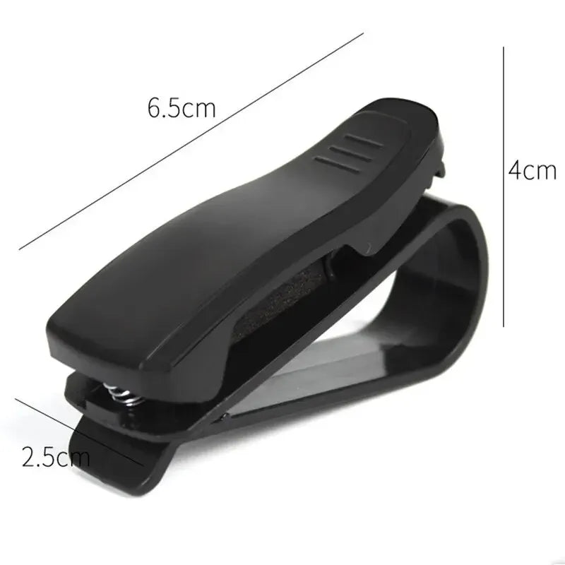 2PCS Universal Car Auto Sun Visor Glasses Box Sunglasses Clip Card Ticket Holder Fastener Pen Case Eyeglasses Clips Accessories