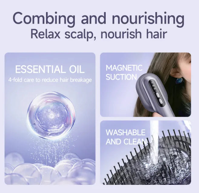 Red Light Electric Skin Massage Comb